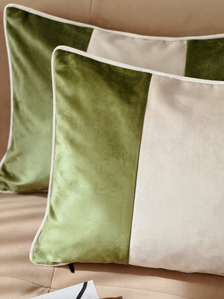 Green/White Velvet - BELDY