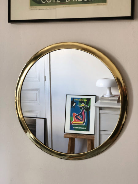 Miroir Circulaire en laiton - BELDY