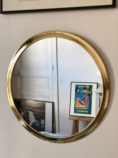 Miroir Circulaire en laiton - BELDY